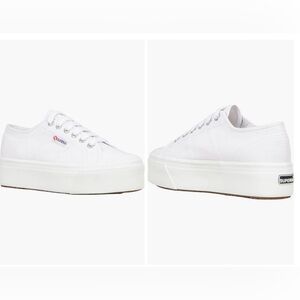 NWT- Superga ‘Acotw 2790’ Platform Canvas Laceup